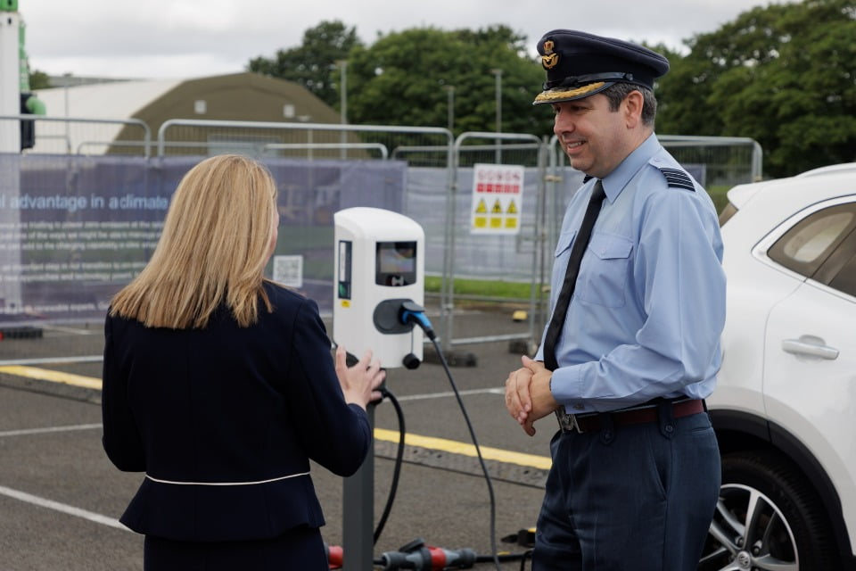 The Military are supporting the move to electric vehicles